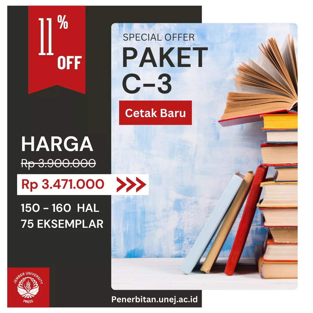 CETAK AWAL/BARU PAKET C-3 (150 HALAMAN) , 75 EKS