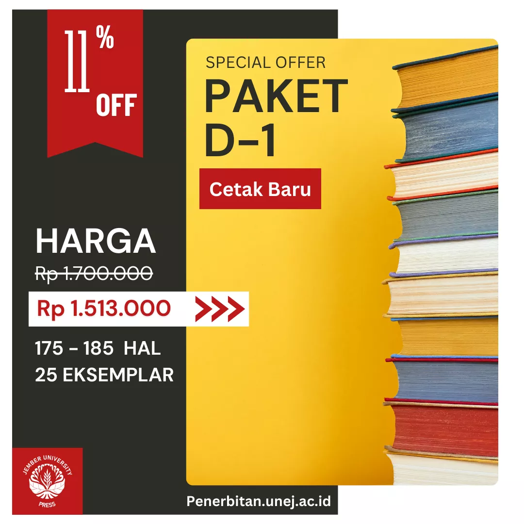 CETAK AWAL/BARU PAKET D-1 (175 HALAMAN) , 25 EKS