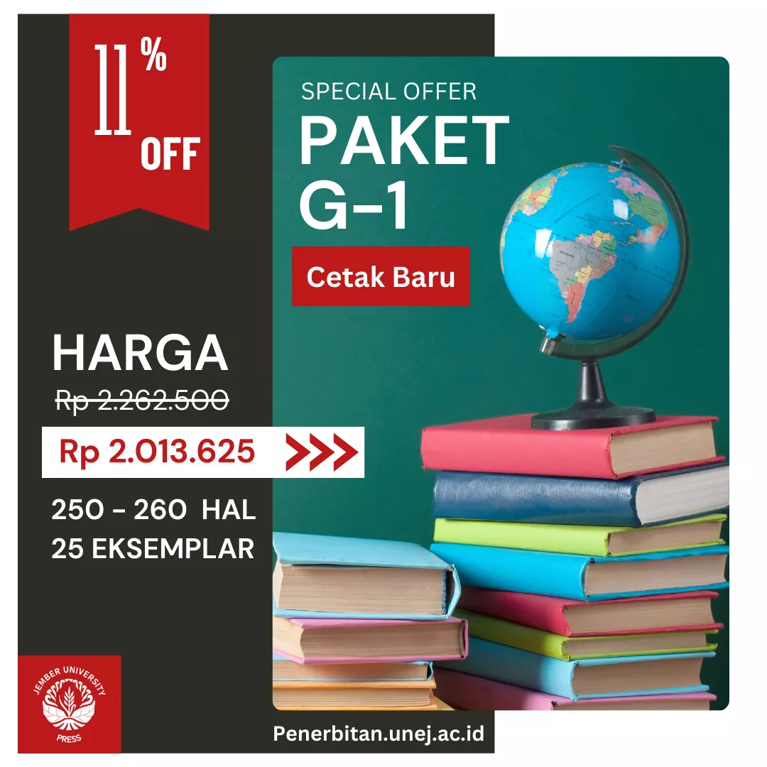 CETAK AWAL/BARU PAKET G-1 (250 HALAMAN) , 25 EKS
