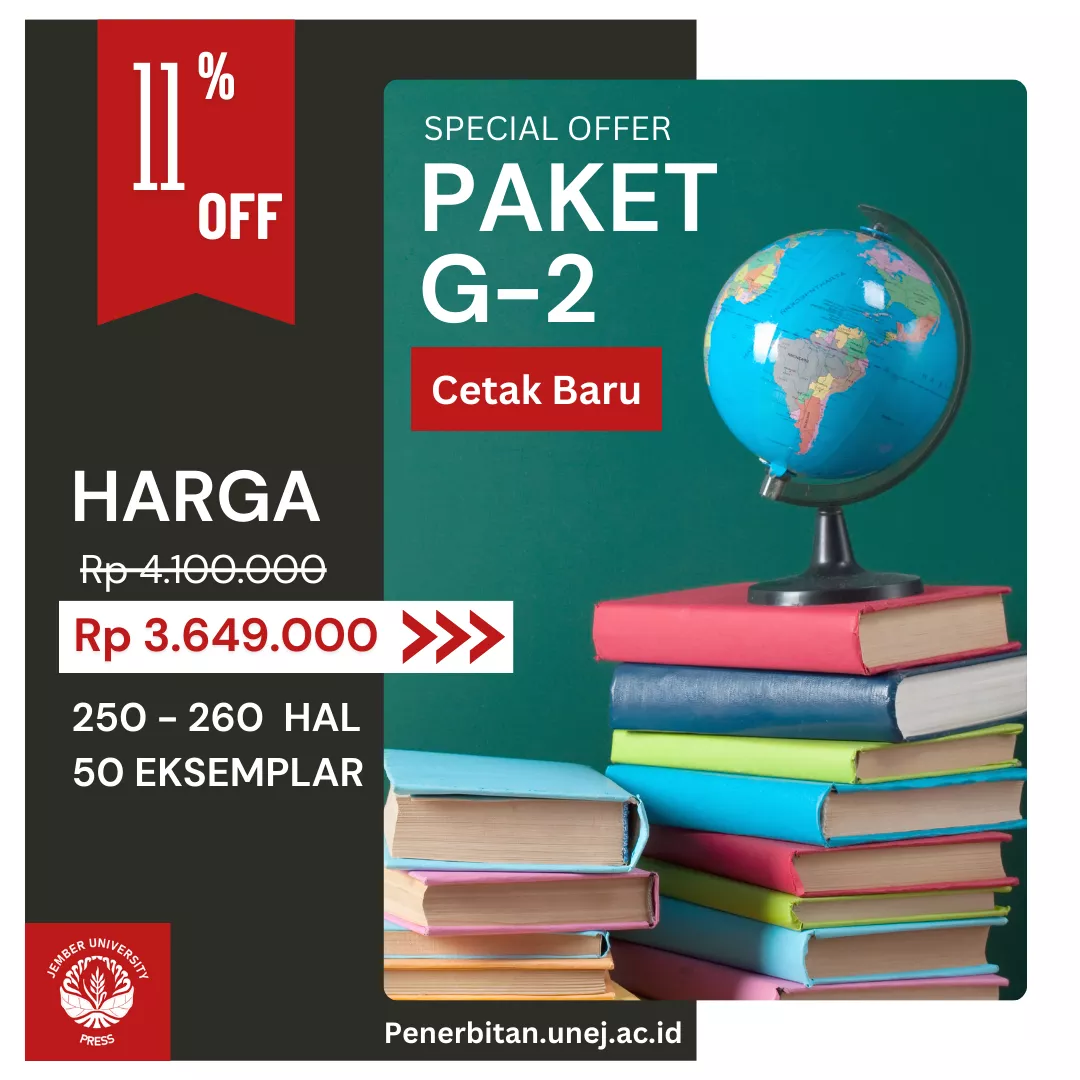 CETAK AWAL/BARU PAKET G-2 (250 HALAMAN) , 50 EKS