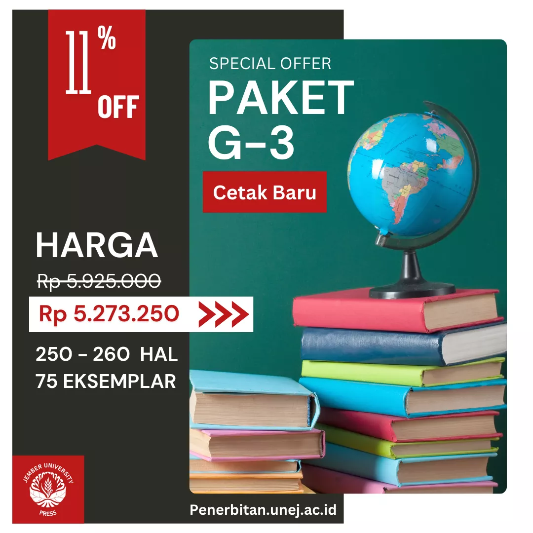 CETAK AWAL/BARU PAKET G-3 (250 HALAMAN) , 75 EKS
