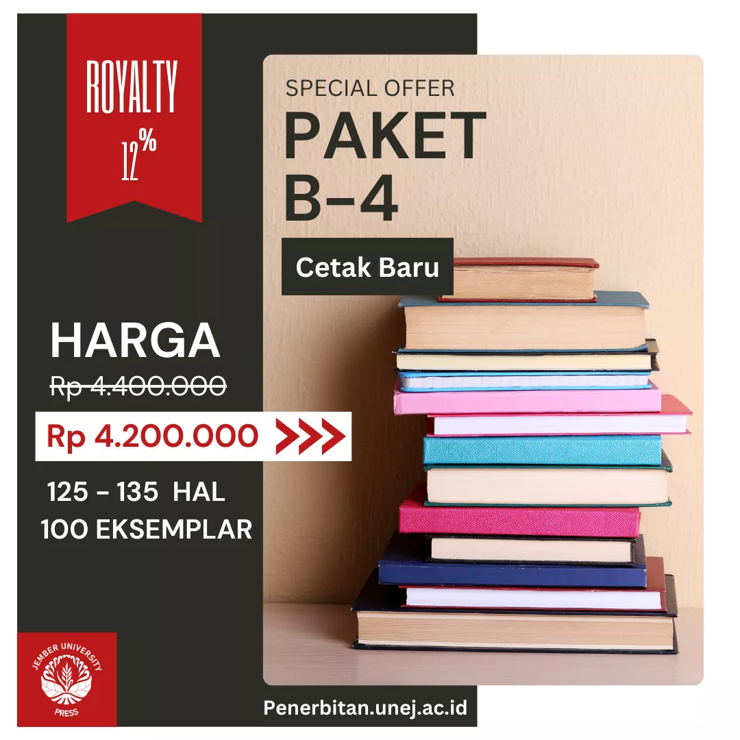 CETAK ULANG PAKET B-4 (125 - 135 HALAMAN) , 100 EKS
