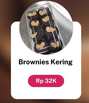 Brownies Kering